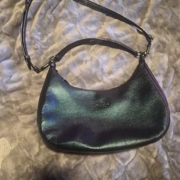 Rare Coach Hologram Leather Harley Hobo (The "Mermaid" Bag) - Picture 4 of 12
